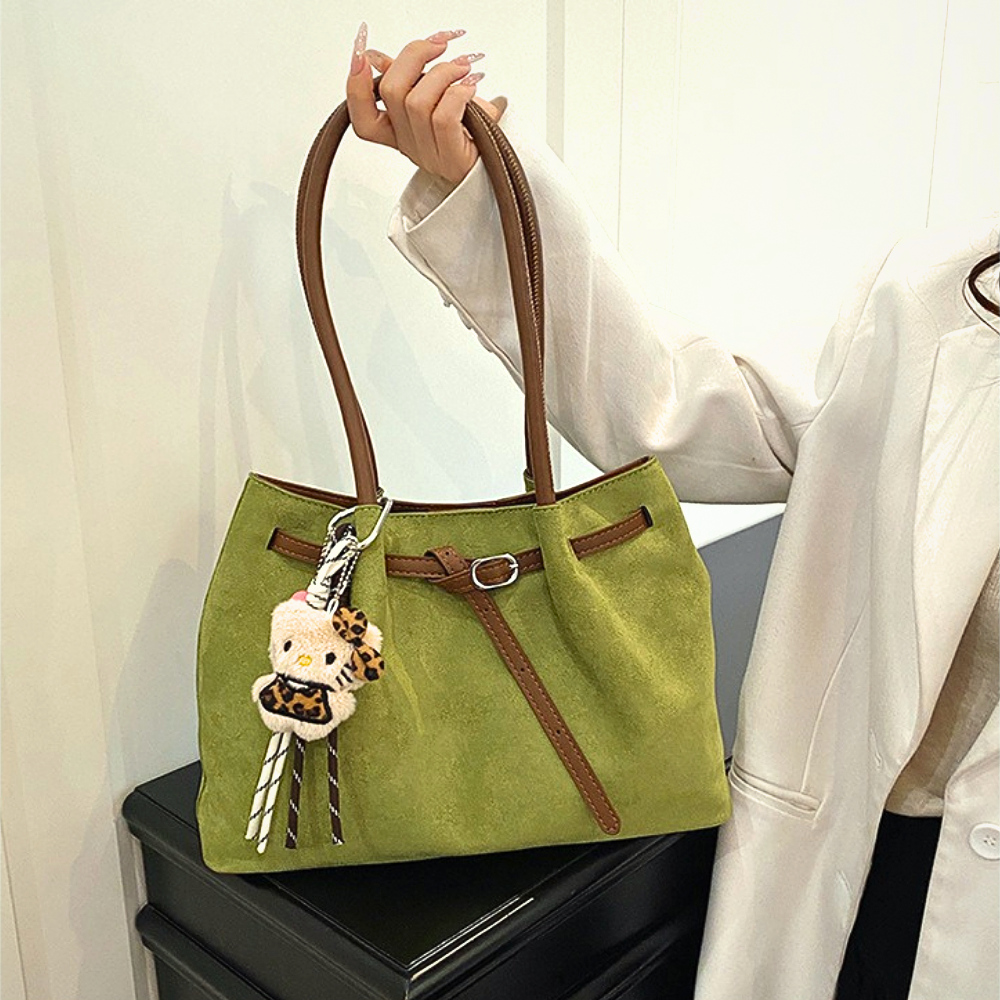Corviane Drawstring Shoulder Bag