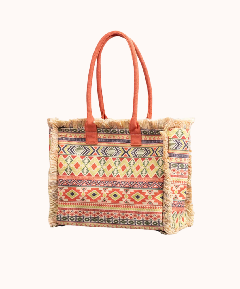 Flora Floral Print Tote Bag