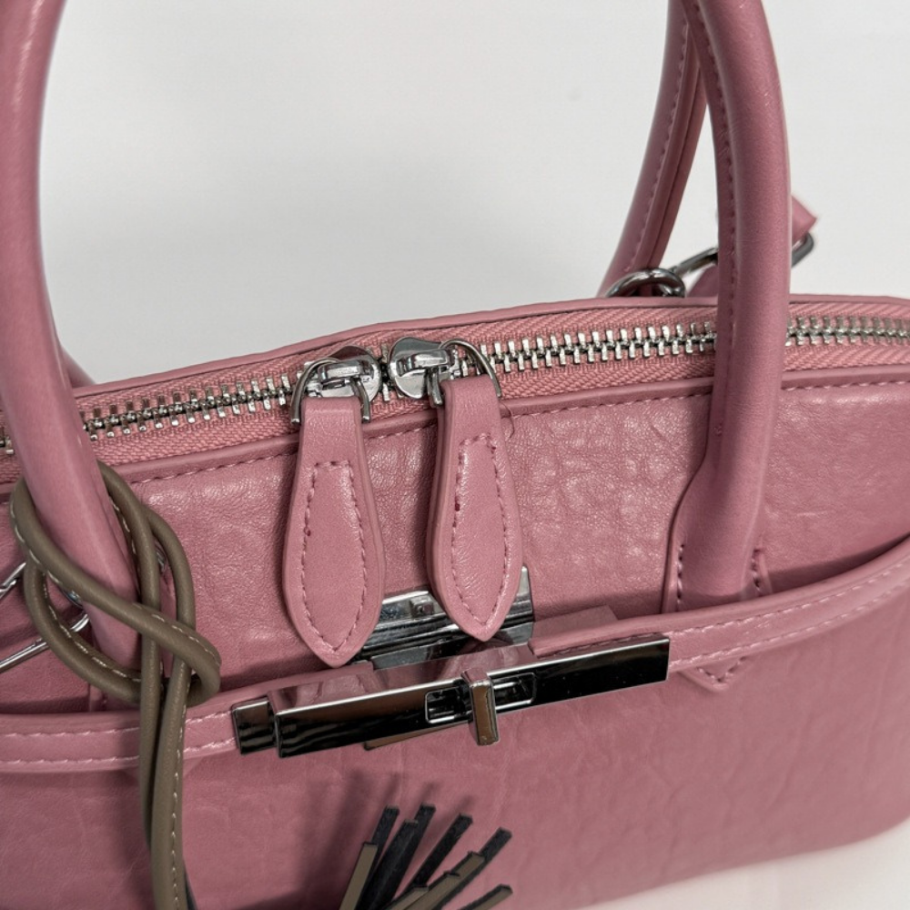 Bertille Lock Detail Mini Handbag