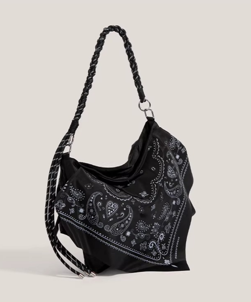 Noctelle Bandana Print Shoulder Bag