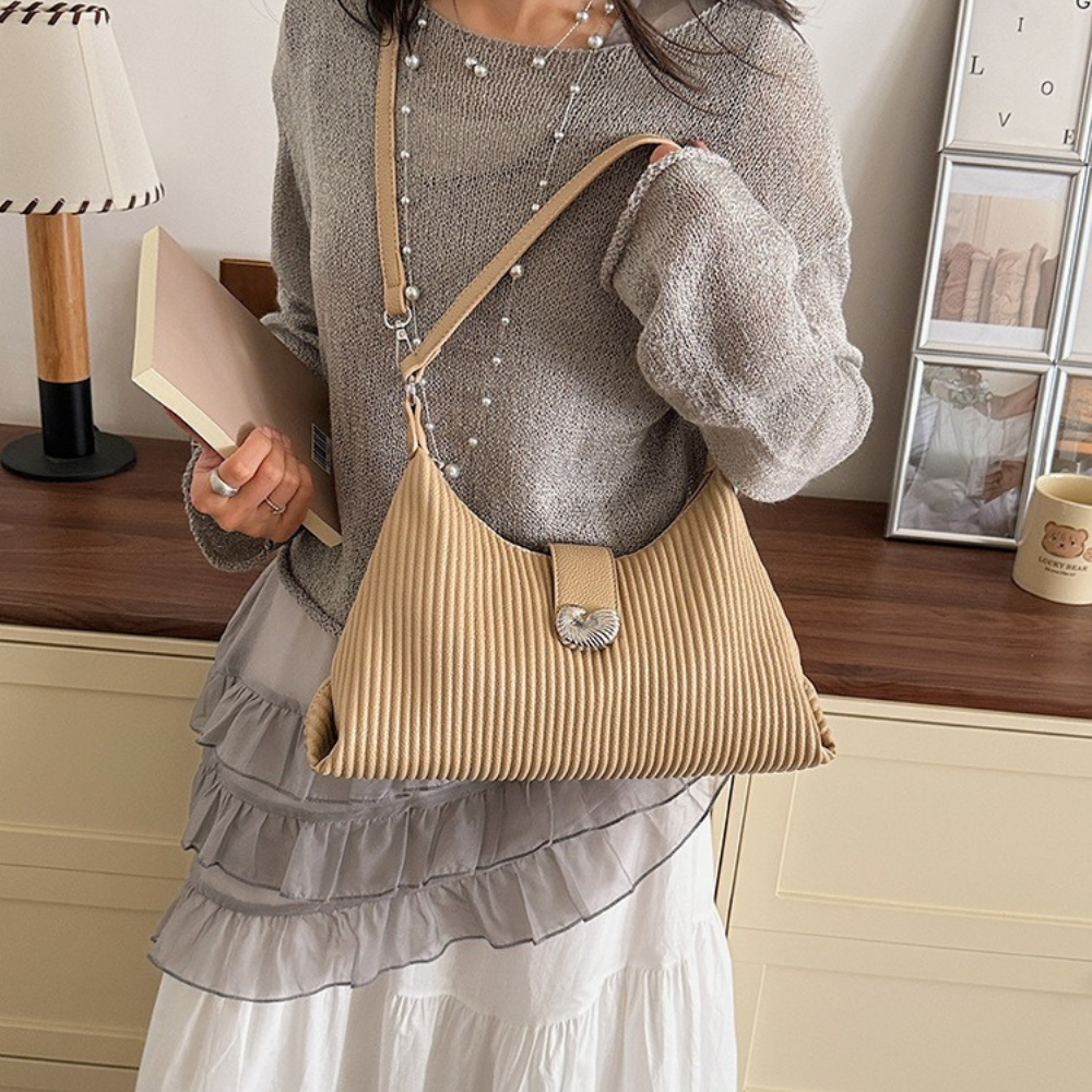 Vanthea Pleated Shoulder Bag