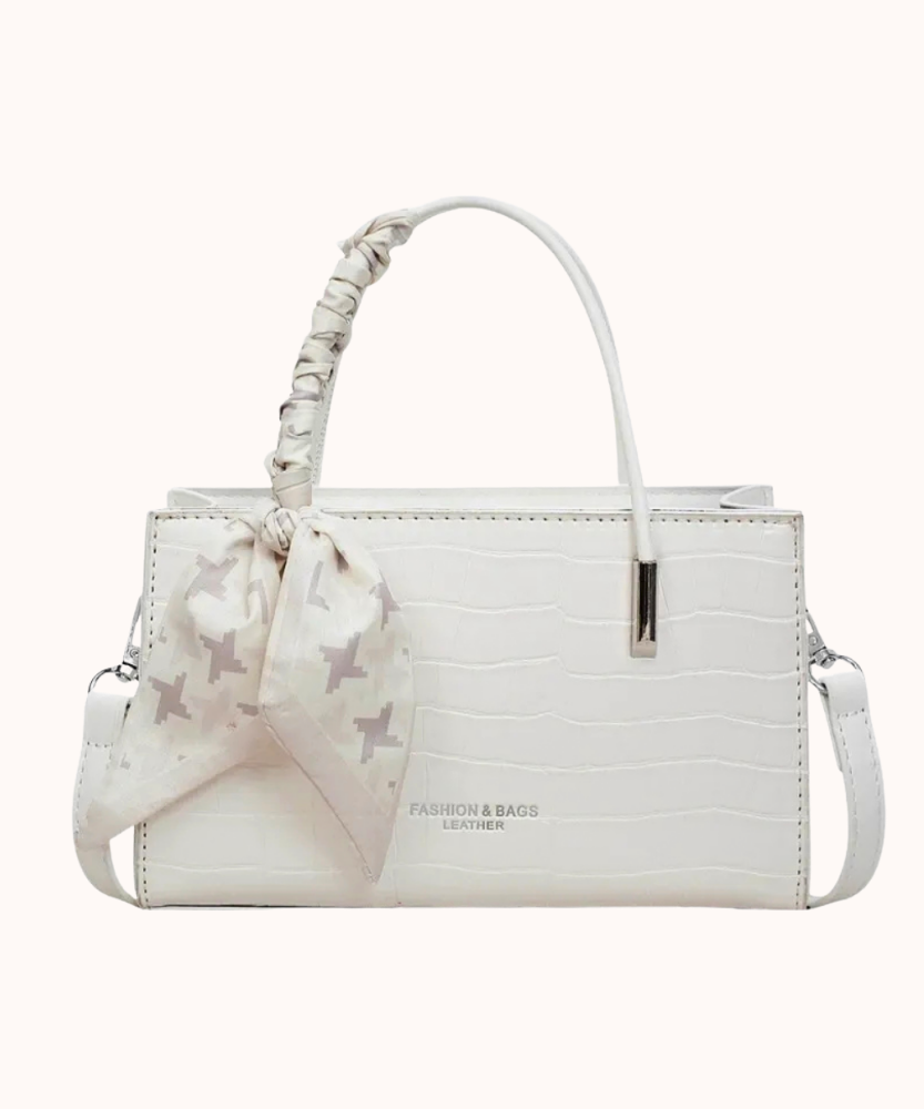 Novera Croc-Embossed Mini Shoulder Bag