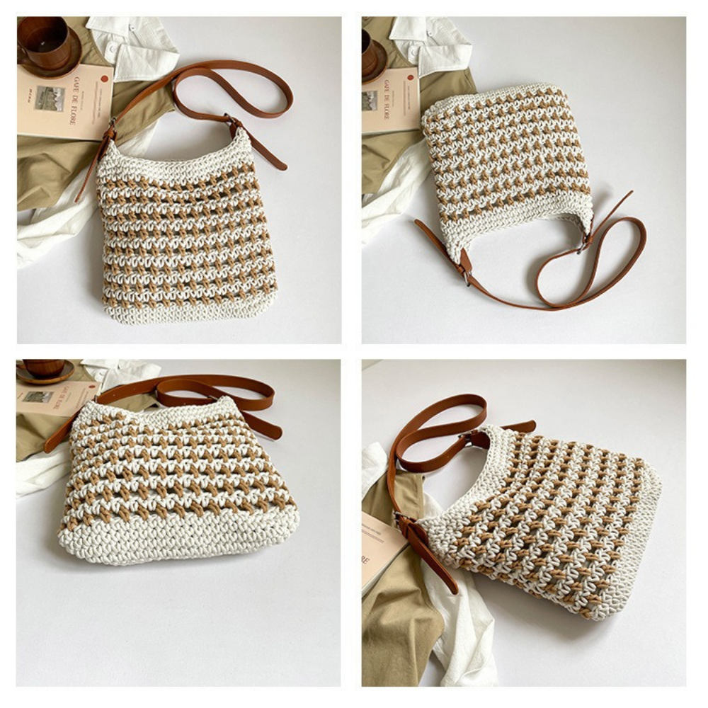 Briselia Woven Shoulder Bag