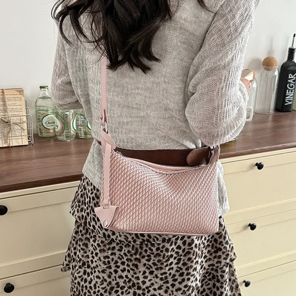 Tissara Woven Shoulder Bag
