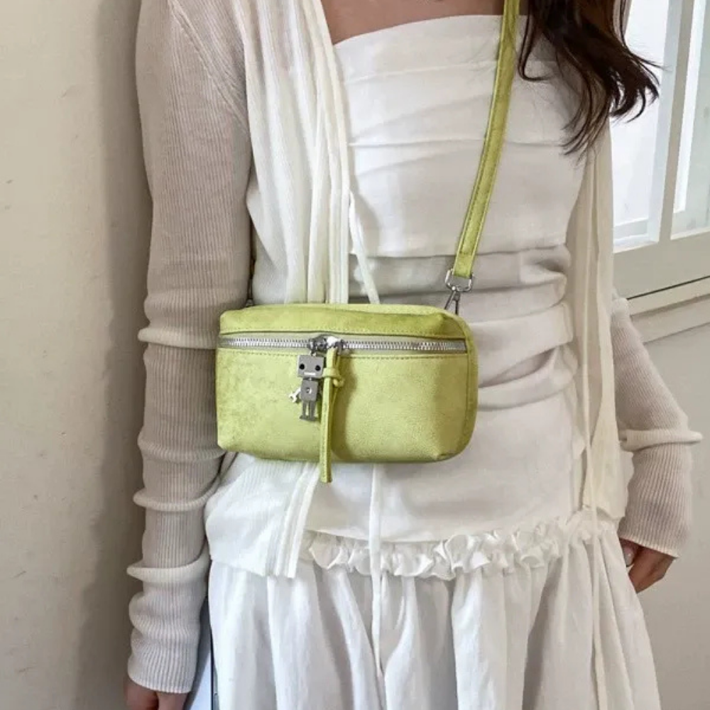 Tinnia Robot Charm Crossbody Bag