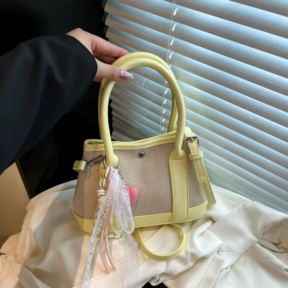 Liorvane Lace Charm Mini Handbag