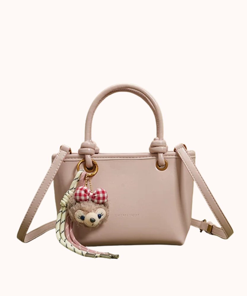 Rosvianne Teddy Charm Mini Bag