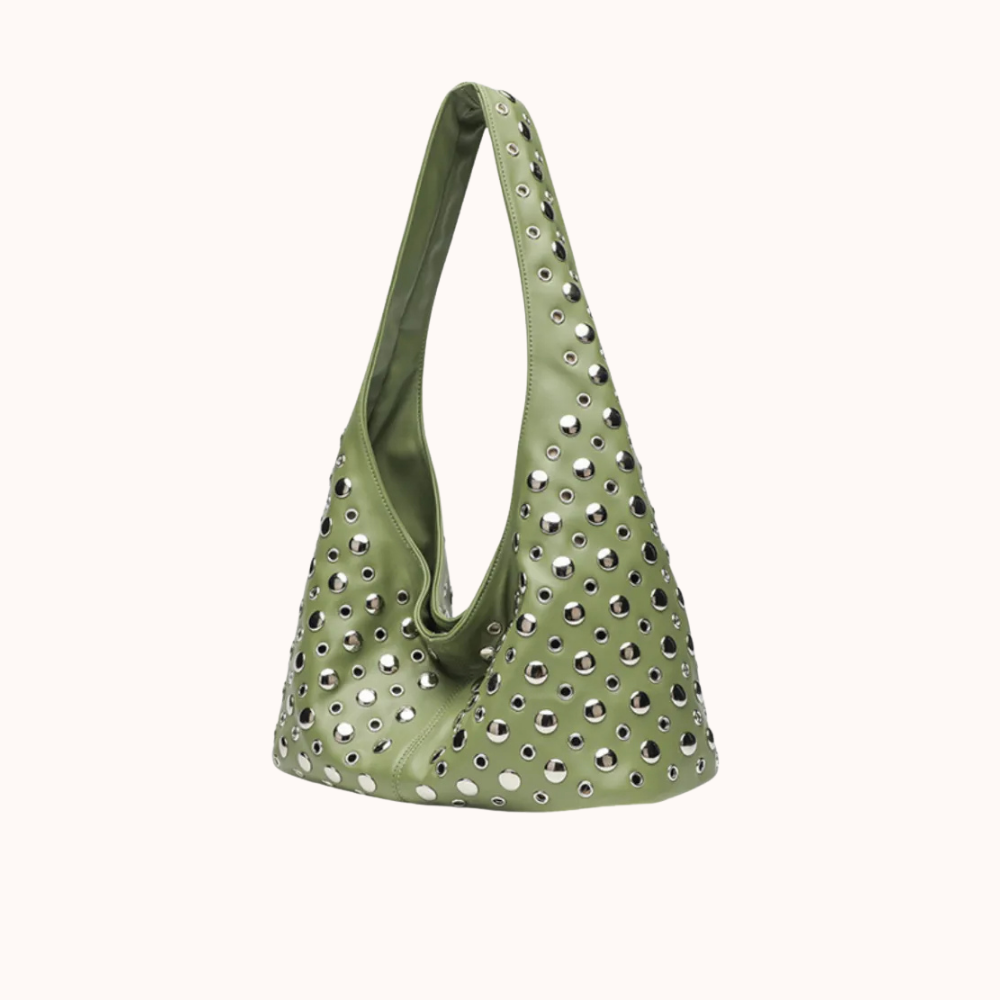 Heloise Vegan Leather Hobo Bag