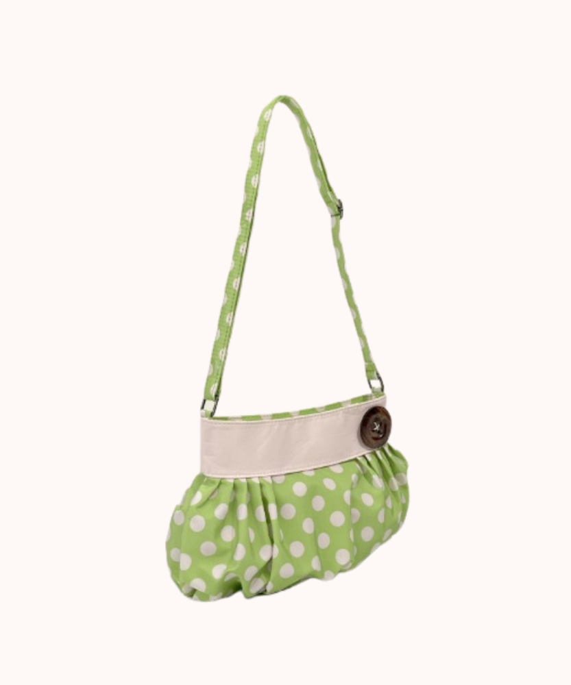 Taviola Polka Dot Shoulder Bag