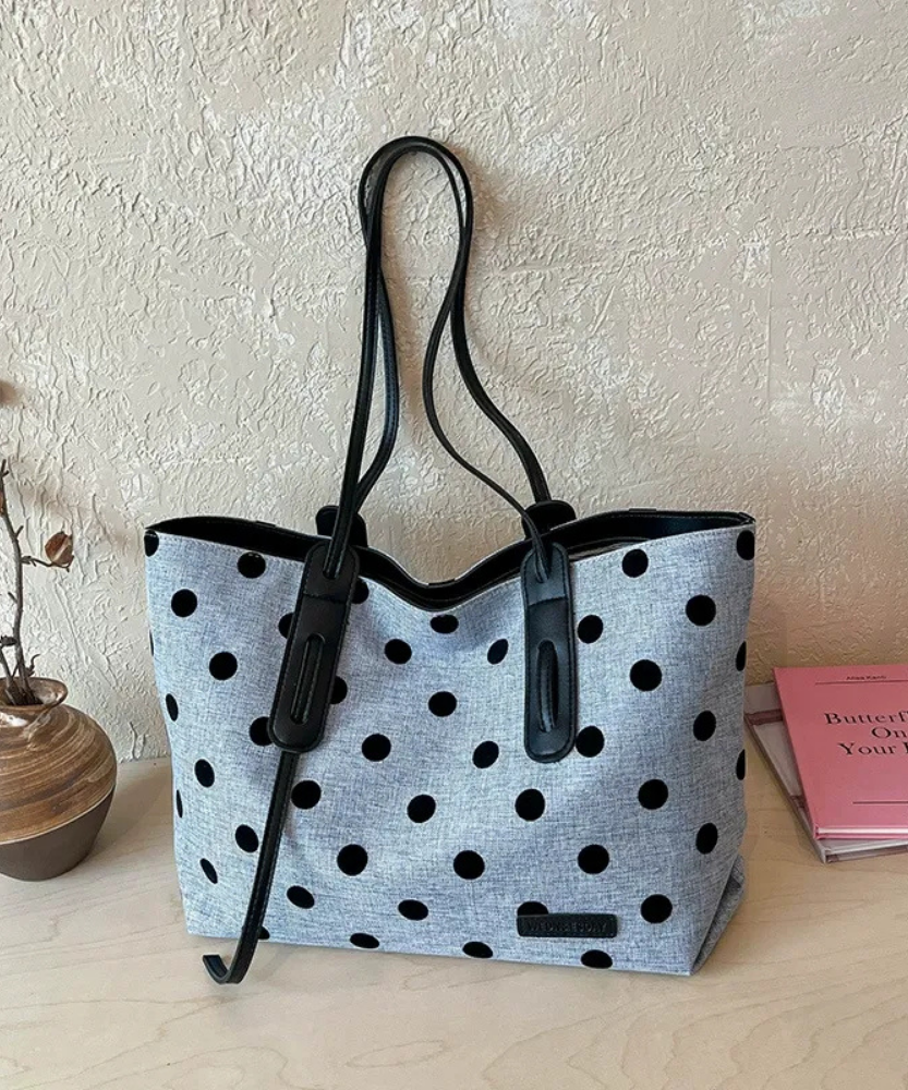 Pavetta Polka Dot Tote Bag