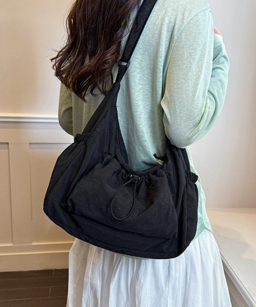 Thalara Ruched Shoulder Bag