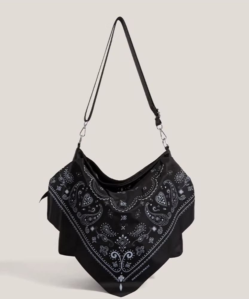 Noctelle Bandana Print Shoulder Bag