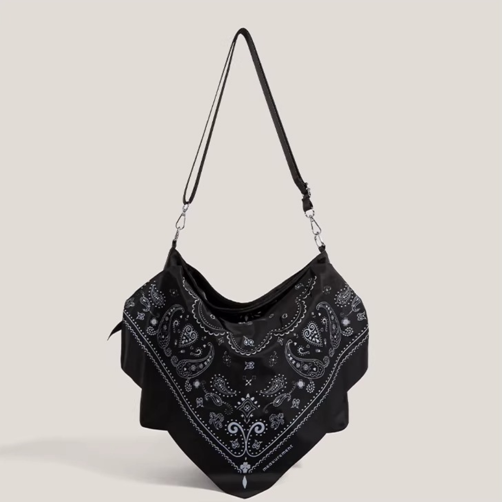 Noctelle Bandana Print Shoulder Bag
