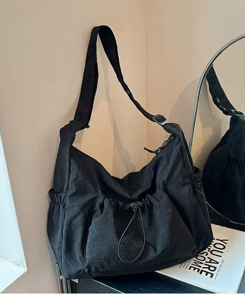 Thalara Ruched Shoulder Bag