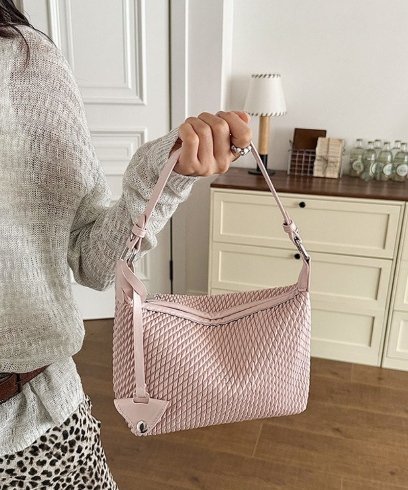 Tissara Woven Shoulder Bag