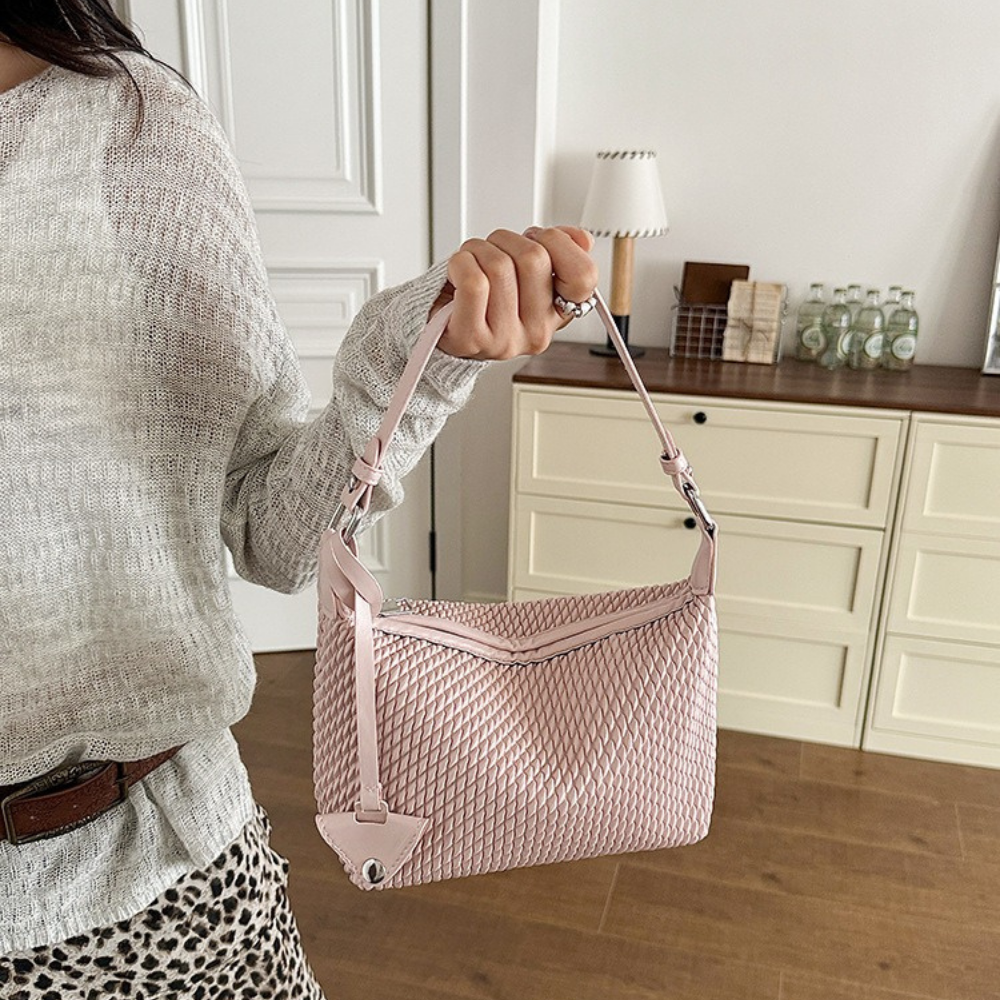 Tissara Woven Shoulder Bag