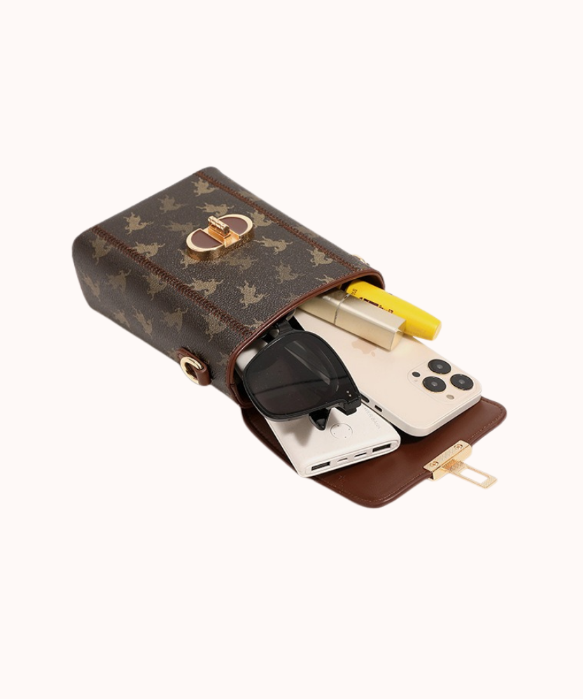 Arcelle Woven Phone Bag