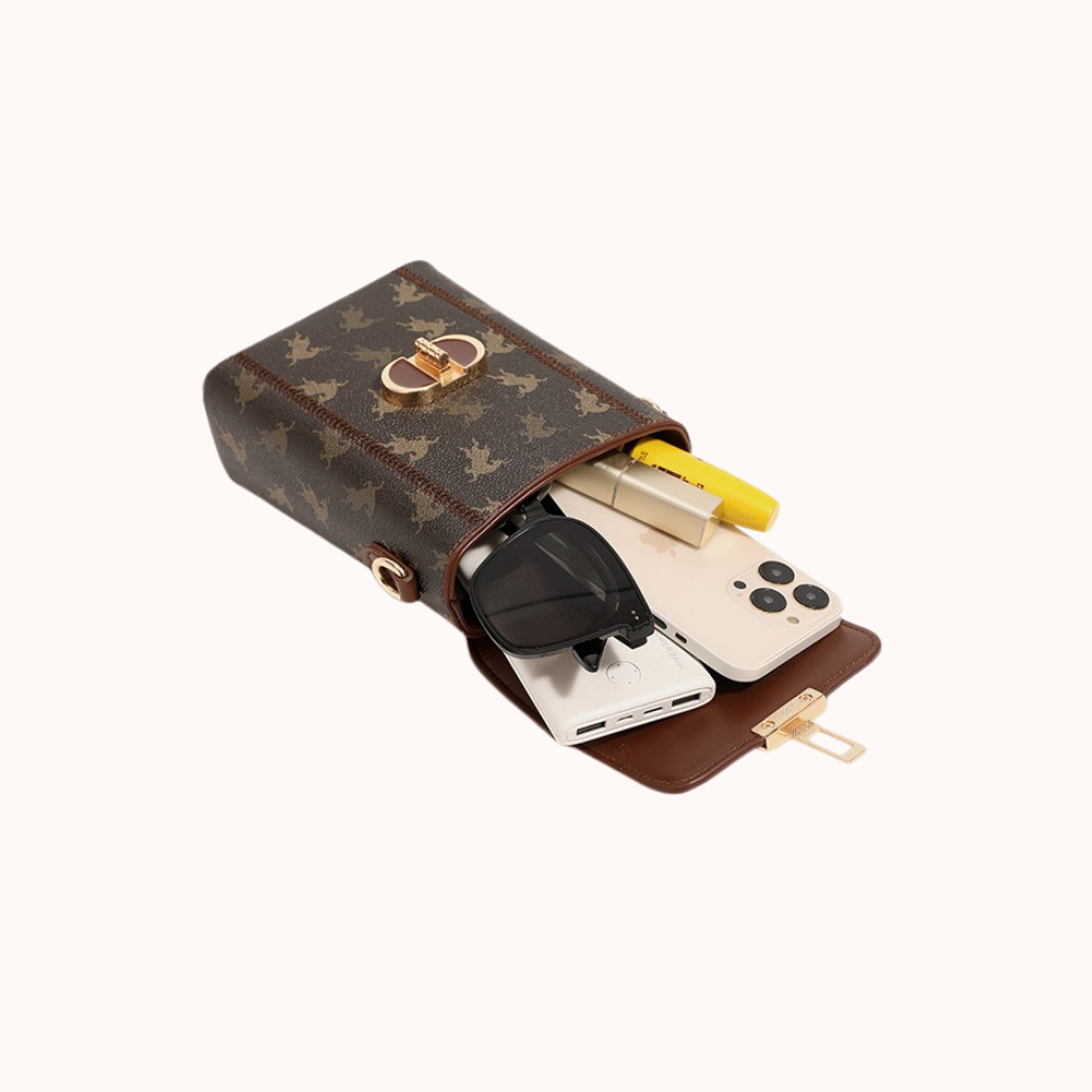 Arcelle Woven Phone Bag