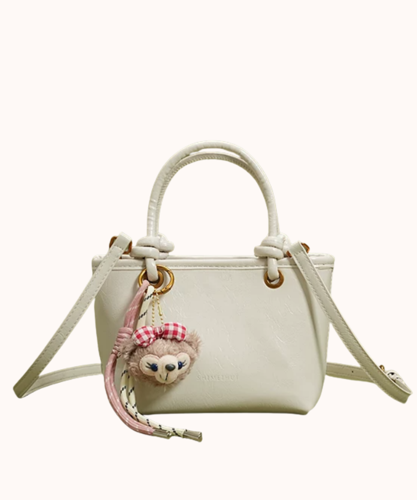 Rosvianne Teddy Charm Mini Bag