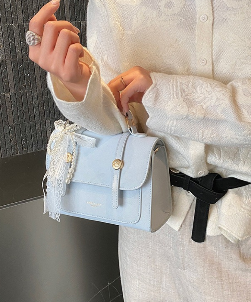 Vessara Top Handle Flap Bag