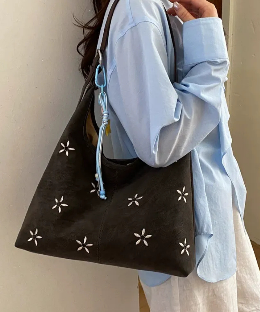 Violette Floral Bucket Bag