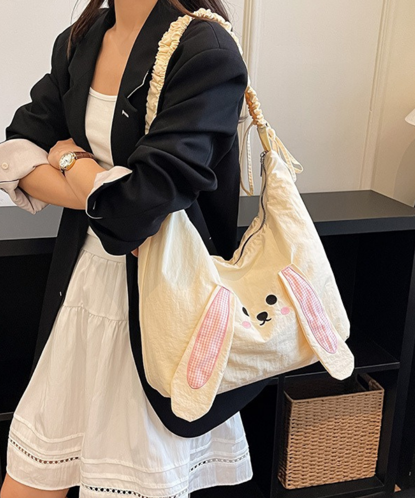 Poppira Bunny Tote Bag