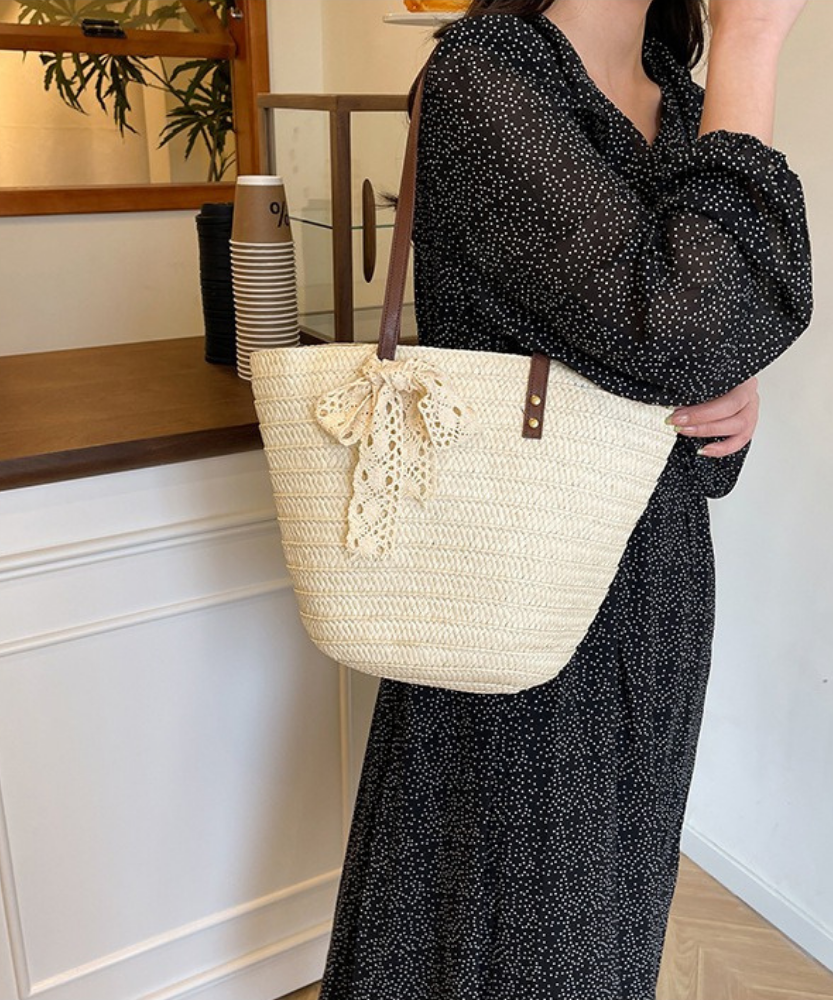 Quintilla Woven Shore Tote Bag