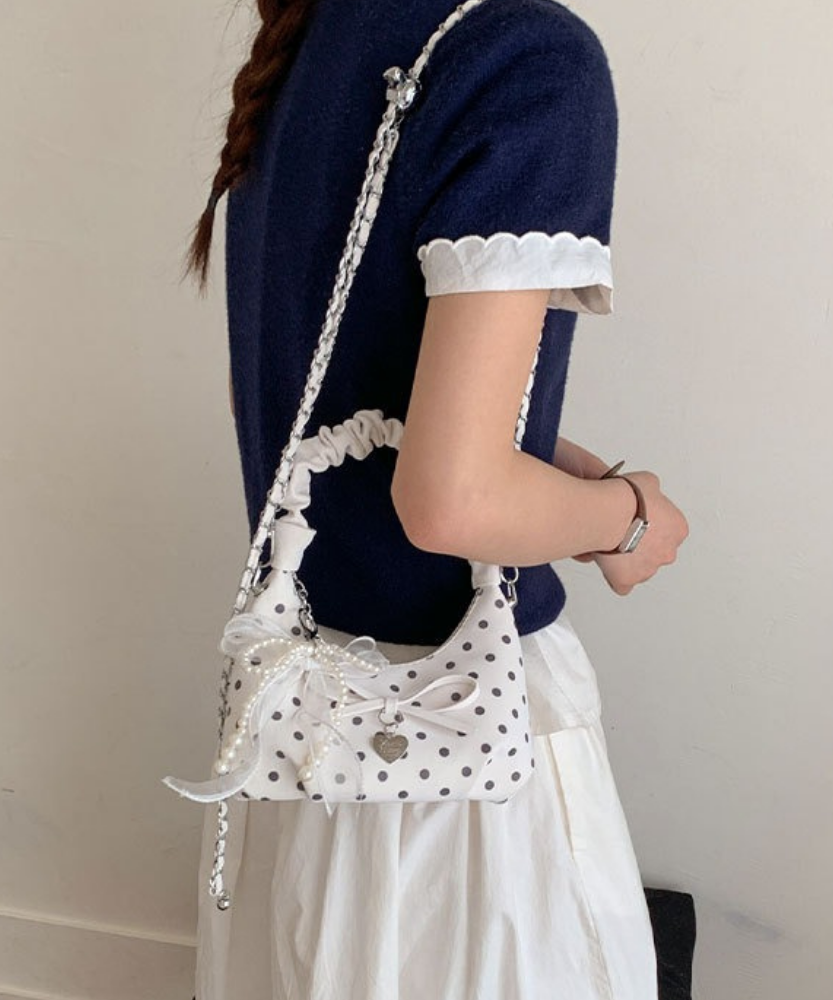 Rosalie Polka Dot Mini Bag