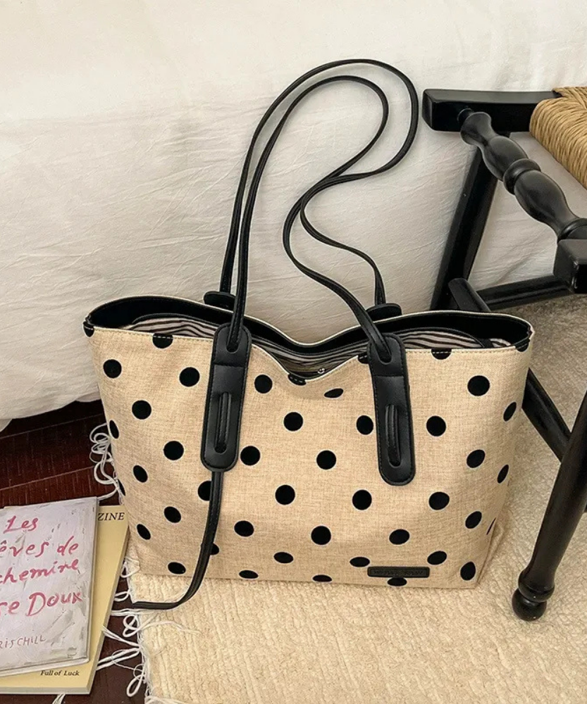 Pavetta Polka Dot Tote Bag