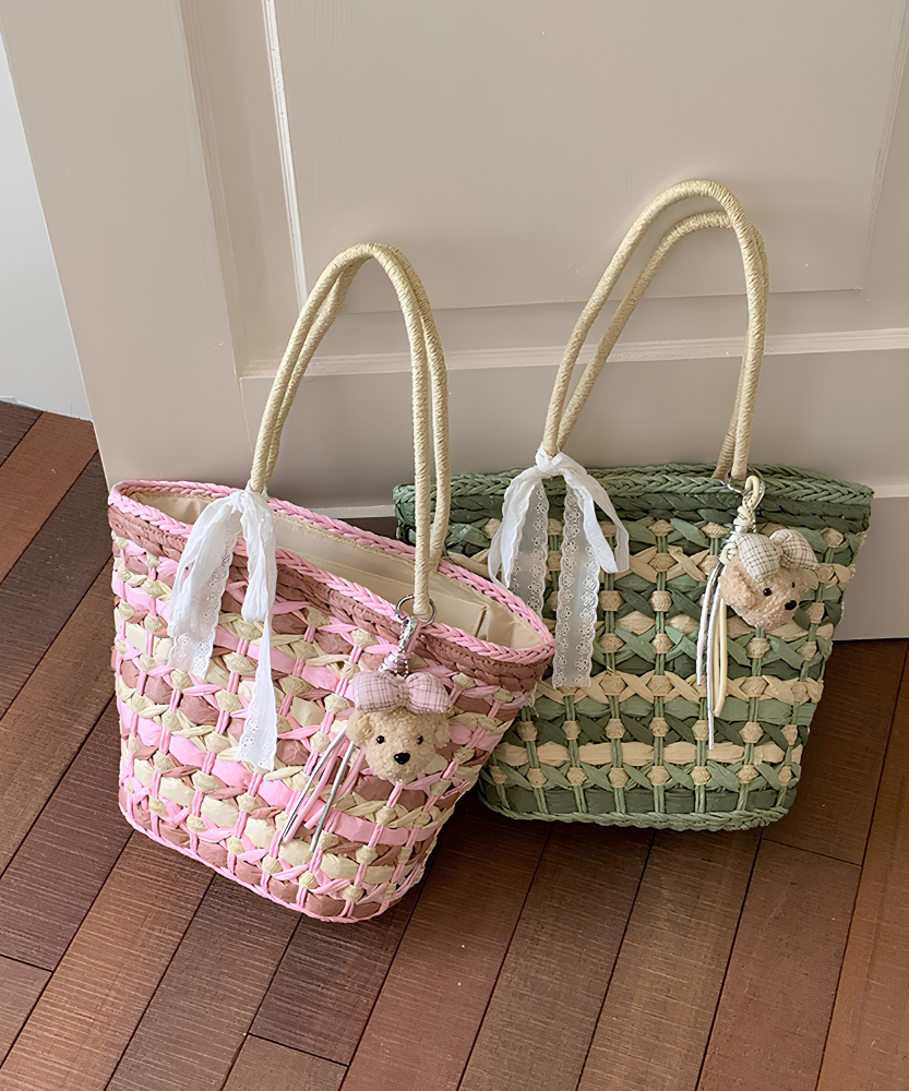 Sylka Woven Tote Bag