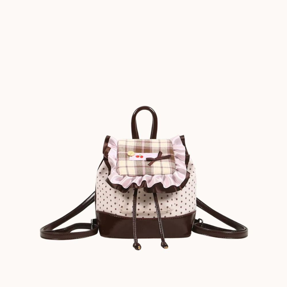 Thessa Ruffled Mini Backpack