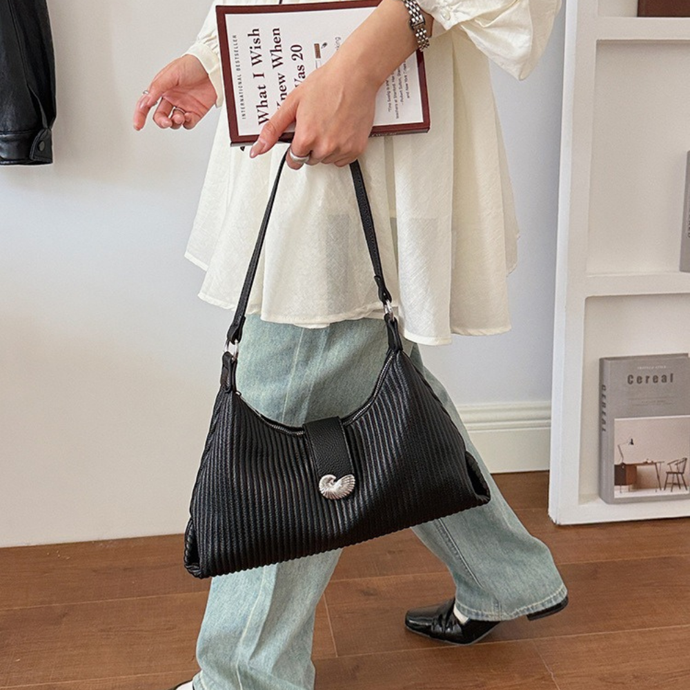 Vanthea Pleated Shoulder Bag