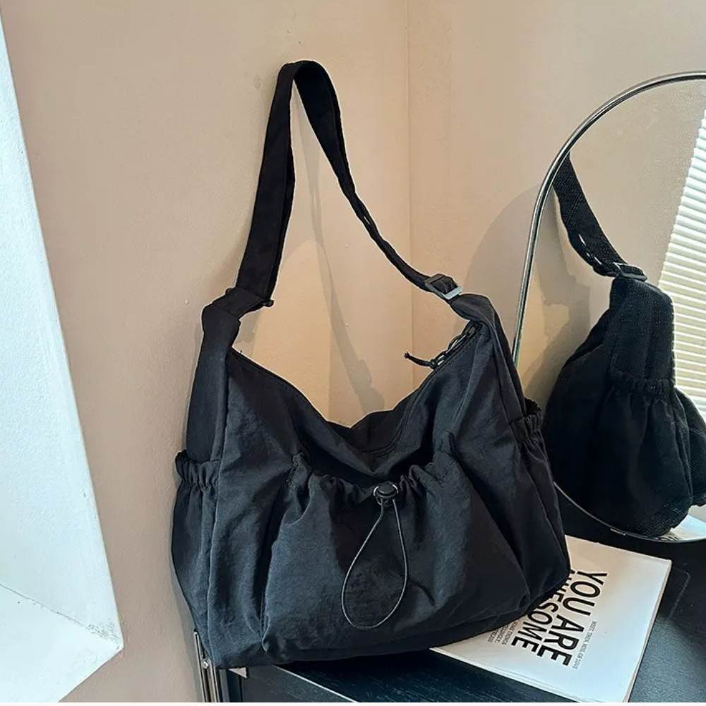 Thalara Ruched Shoulder Bag