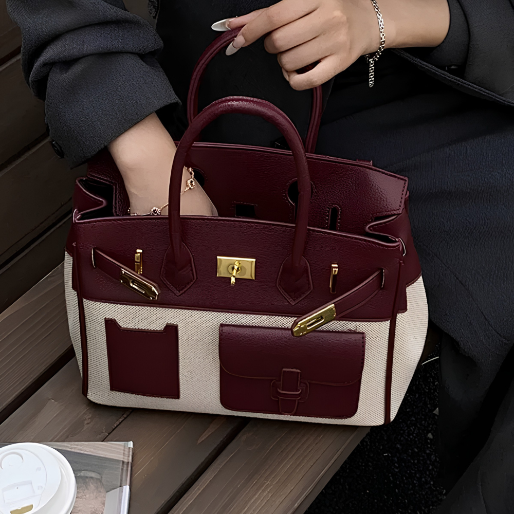Ambrisa Pocket Satchel Bag