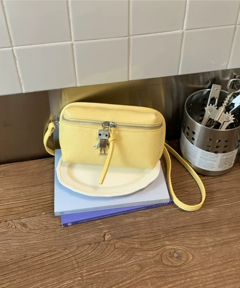 Tinnia Robot Charm Crossbody Bag