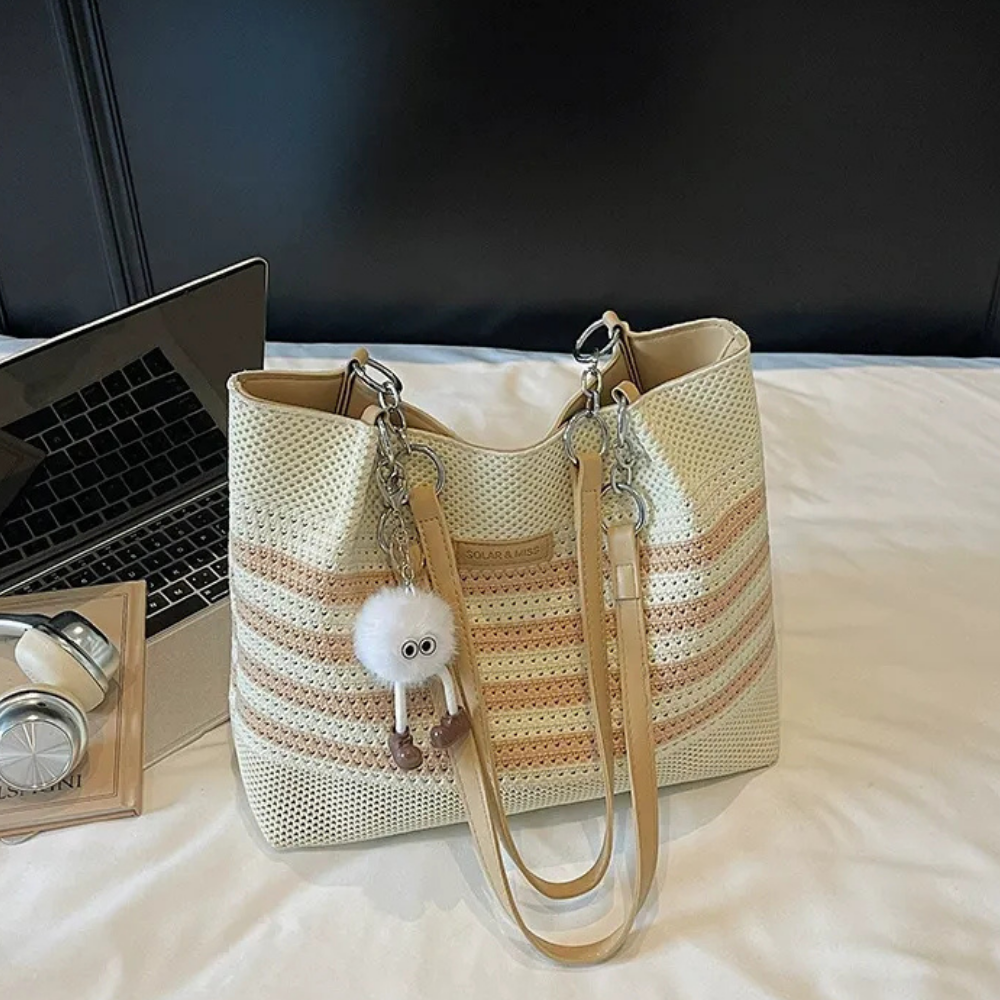 Vivelle Woven Tote Bag