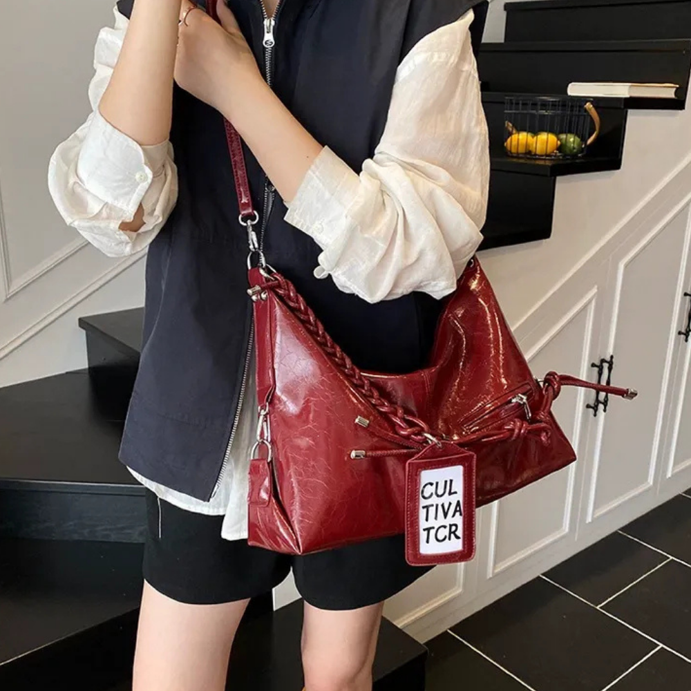 Viresta Knotted Shoulder Bag