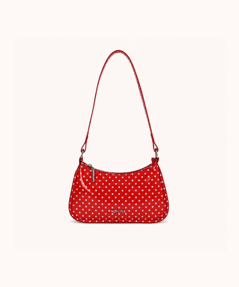 Rubiena Polka Dot Shoulder Bag
