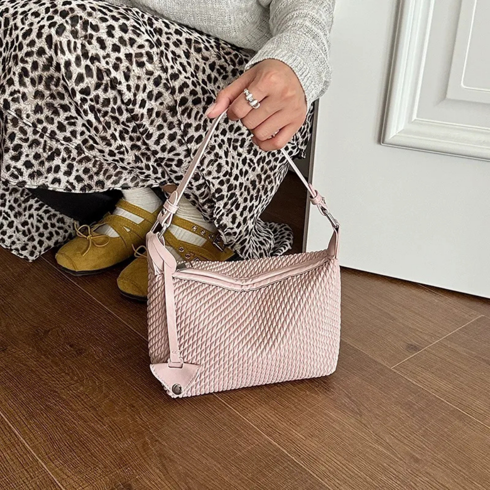 Tissara Woven Shoulder Bag