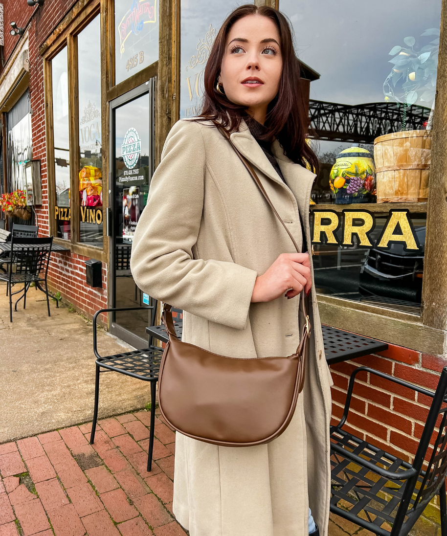 Belloria Vegan Leather Crossbody Bag