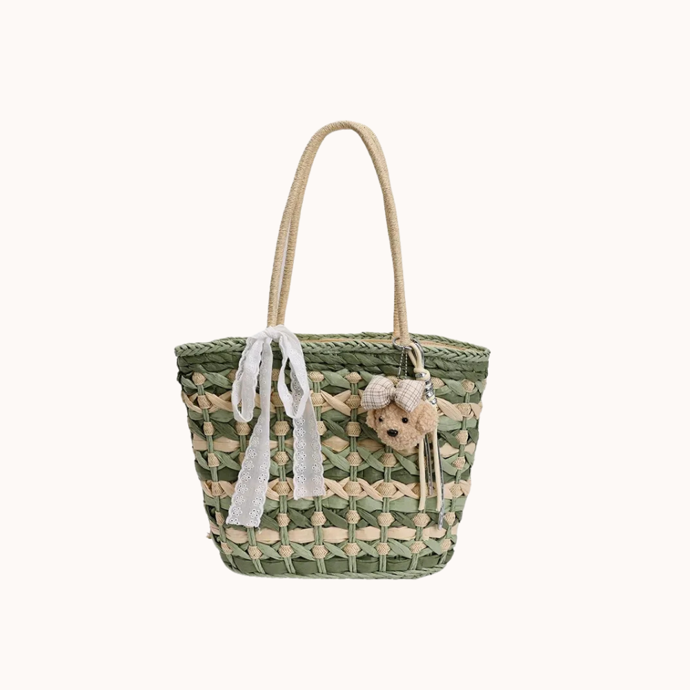 Sylka Woven Tote Bag