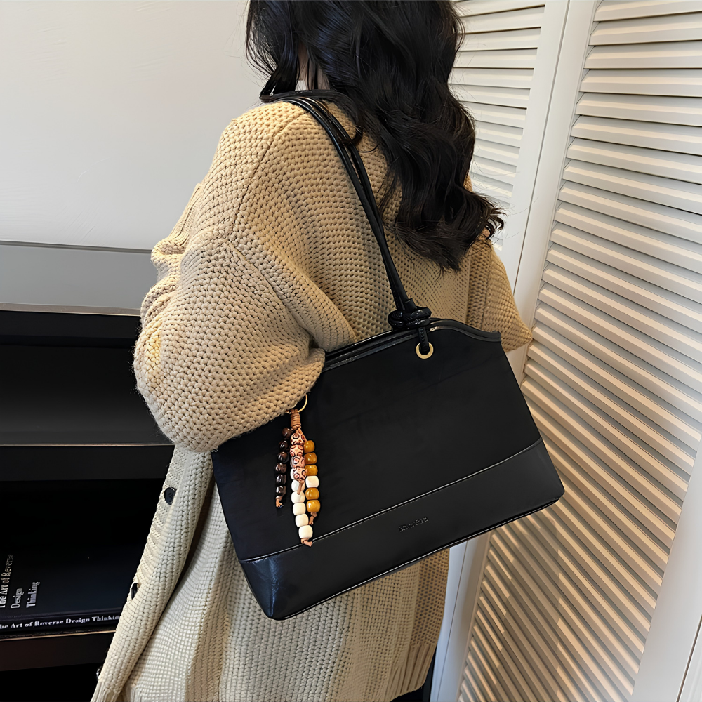 Zeref Textured Shoulder Bag