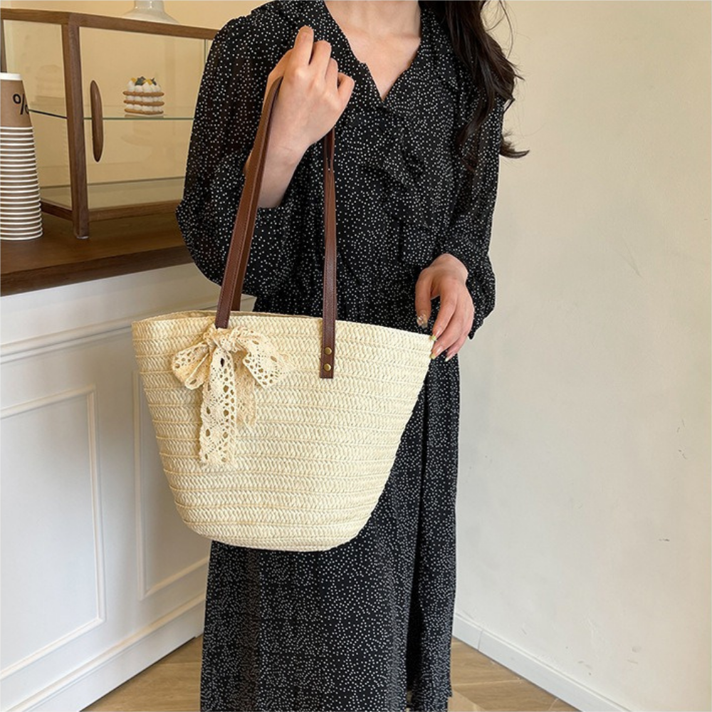 Quintilla Woven Shore Tote Bag