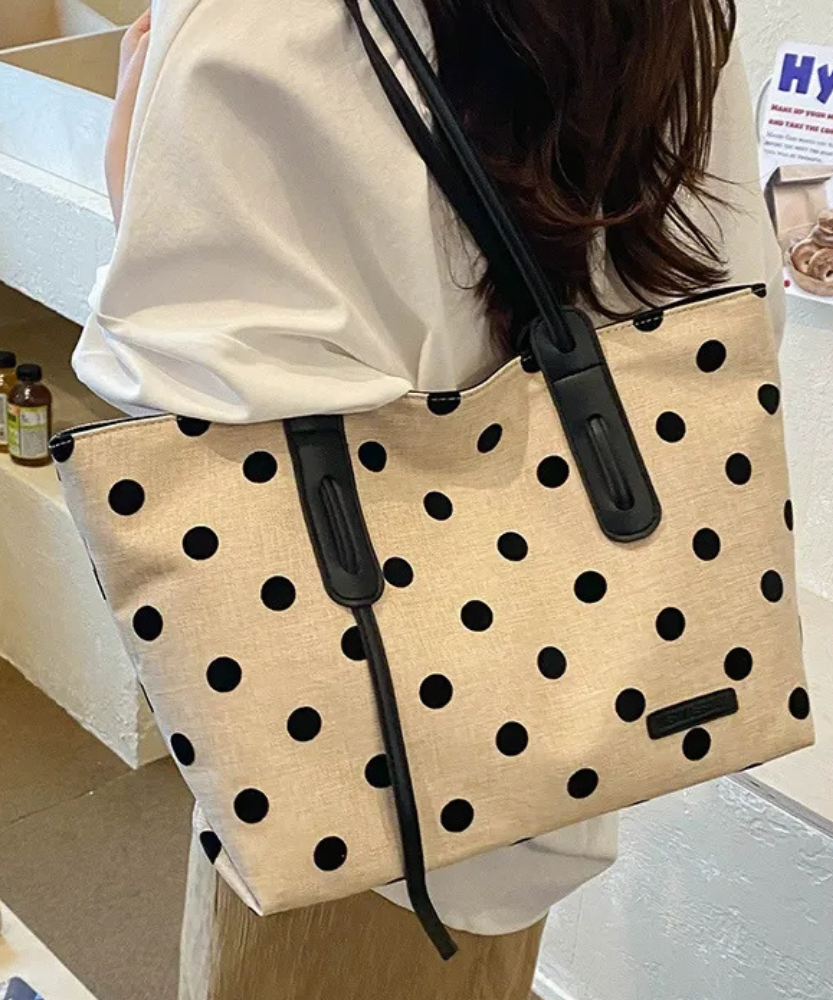 Pavetta Polka Dot Tote Bag