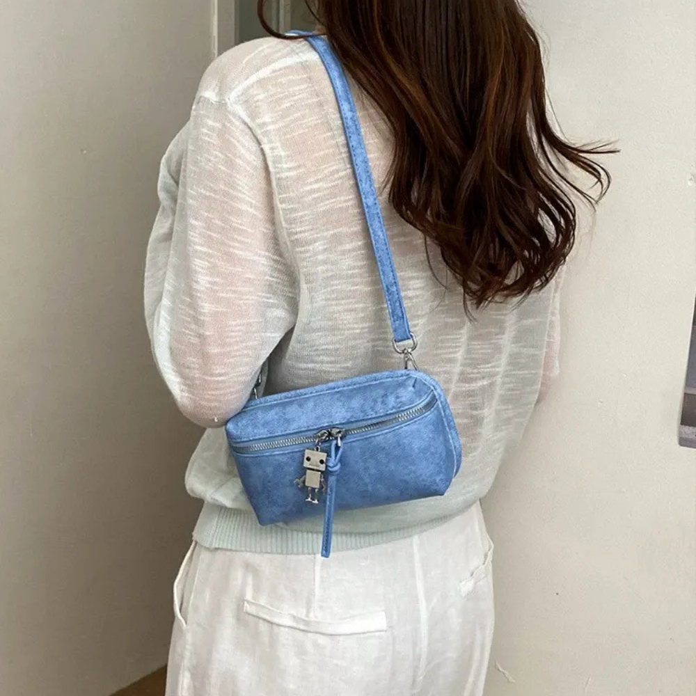 Tinnia Robot Charm Crossbody Bag