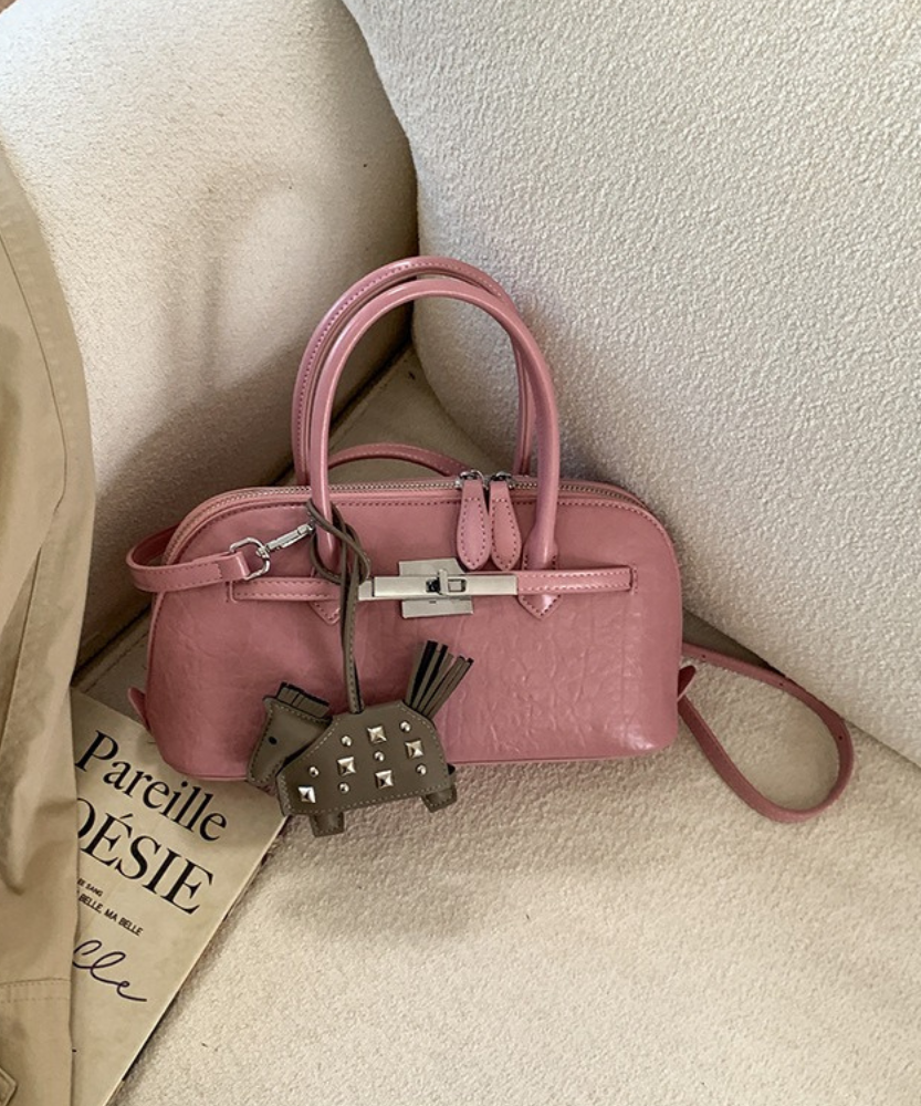 Bertille Lock Detail Mini Handbag