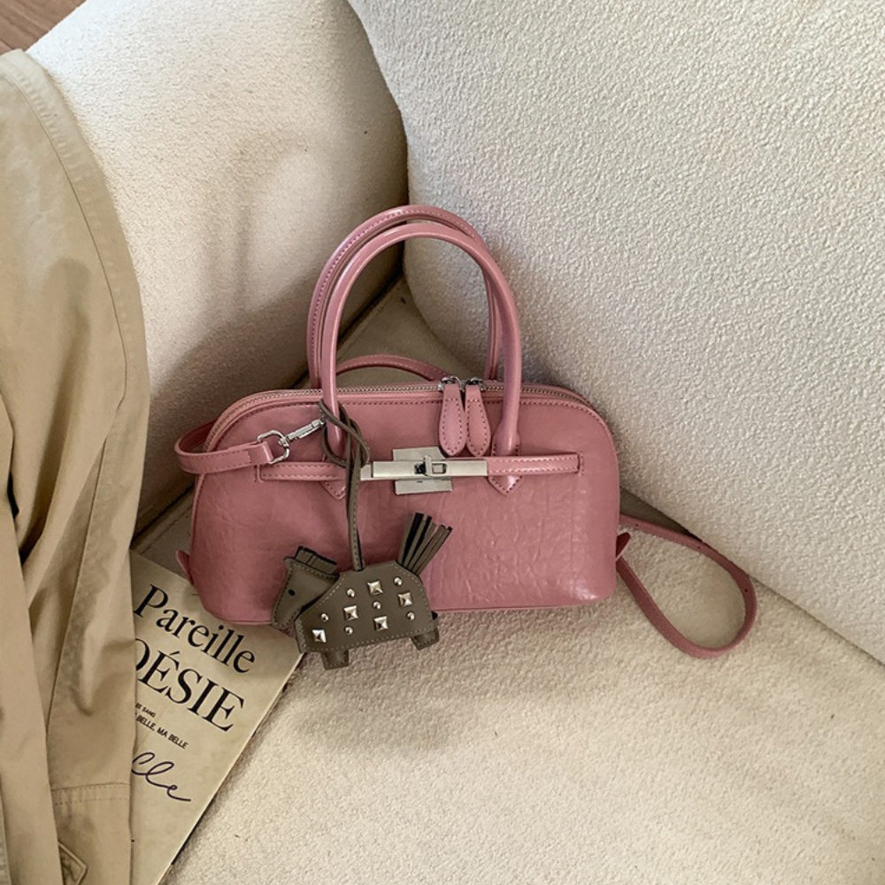 Bertille Lock Detail Mini Handbag