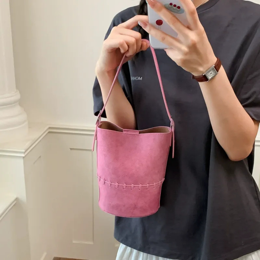 Lacira Stitched Tote Bag