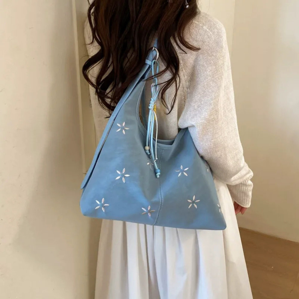 Violette Floral Bucket Bag