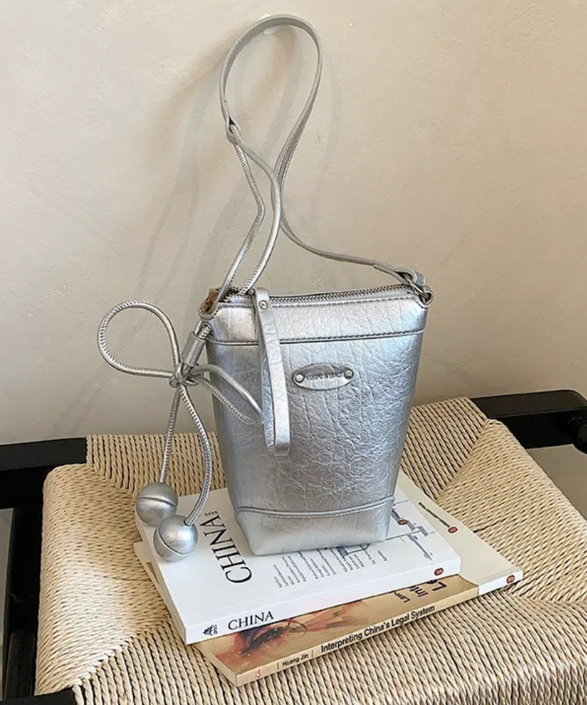 Safrina Charm Bucket Bag